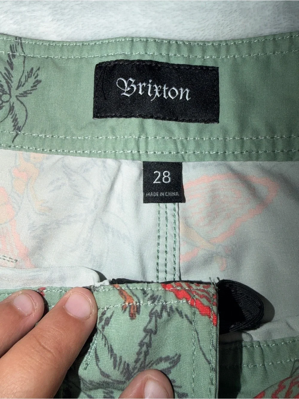 Brixton olive green